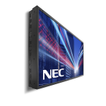 NEC MultiSync&reg; X474HB Manuel utilisateur