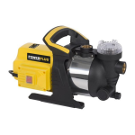 Powerplus POWXG9554 PRESSURE PUMP 1000W SS RING GARDEN Manuel du propri&eacute;taire