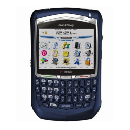 Blackberry 8703e Manuel utilisateur | Fixfr