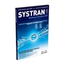 SYSTRAN SYSTRAN 6 Manuel utilisateur | Fixfr