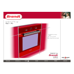 Brandt TG612MS1 Manuel utilisateur