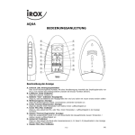 Irox BAROBEAM Manuel utilisateur