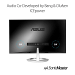 Asus Designo MX259HS Monitor Mode d'emploi
