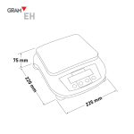 Gram EH Precision Scales Manuel du propri&eacute;taire