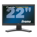 iiyama PROLITE T2250MTS Manuel utilisateur