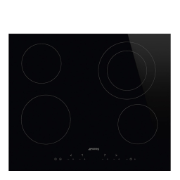Smeg SE364ETD Plaque électrique, vitrocéramique ou induction Manuel du propriétaire | Fixfr