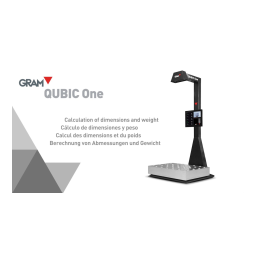 Gram QUBIC ONE Industrial Scales Manuel du propriétaire | Fixfr