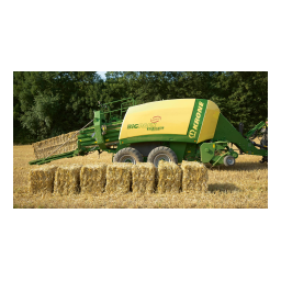 Krone BA BiG Pack 870 Mode d'emploi | Fixfr