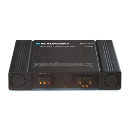 Blaupunkt BSX 240 Amplificateur | Chat IA et PDF | Fixfr