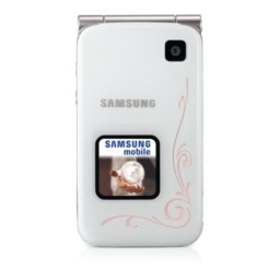 Samsung SGH-E420 Manuel utilisateur | Fixfr