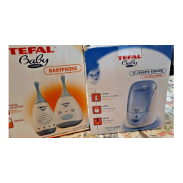 Tefal BABYPHONE VISION Manuel utilisateur | Fixfr