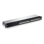 Trendnet TC-P16C6AS 16-Port Cat6A Shielded 1U Patch Panel Fiche technique