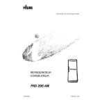 Faure FRD 296 AW Notice d'Utilisation | AI Chat &amp; PDF