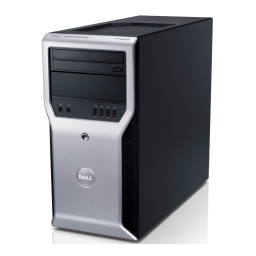 Dell Precision T1600 workstation Guide de démarrage rapide | Fixfr