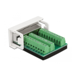 DeLOCK 81347 Easy 45 Module VGA male to Terminal Block 22.5 x 45 mm Fiche technique