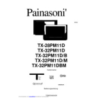 Panasonic TX32PM11D Operating instrustions