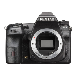 Pentax Série K-3 II Mode d'emploi | Fixfr