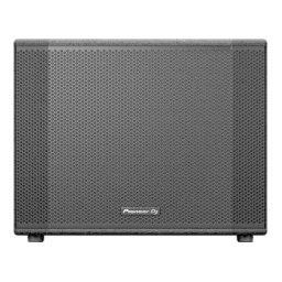Pioneer XPRS 115S PA Speaker Manuel du propriétaire | Fixfr