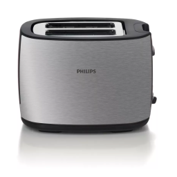 Philips HD2628/00 Grille-pain Manuel utilisateur | Fixfr