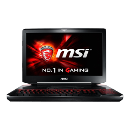 MSI WS72 (Intel Xeon) workstation Manuel utilisateur | Fixfr