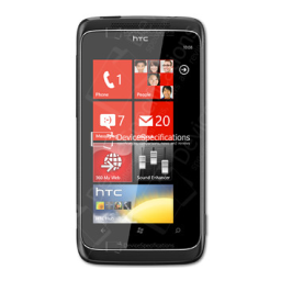 HTC 7 Trophy swisscom Manuel utilisateur | Fixfr