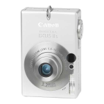 Canon IXUS IIs Digital Manuel utilisateur