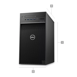 Dell Precision 3630 Tower workstation Manuel du propriétaire | Fixfr