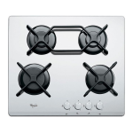 Whirlpool AKT 424/WH Hob Manuel utilisateur