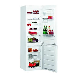 Whirlpool BSF 8152 W Fridge/freezer combination Manuel utilisateur | Fixfr