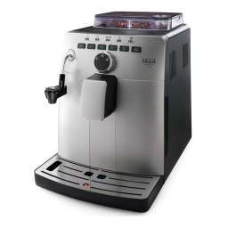 Gaggia Naviglio Manuel du propriétaire | Fixfr