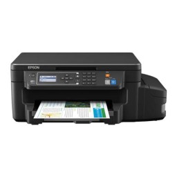 Epson L605 Manuel du propriétaire | Fixfr