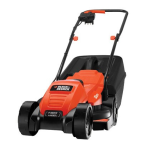 Black &amp; Decker EMAX32 Rotary mower Manuel utilisateur