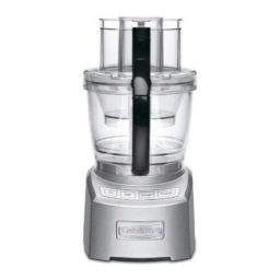 Cuisinart FP14DCE Manuel utilisateur | Fixfr
