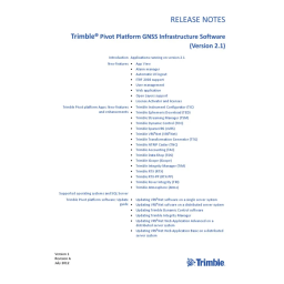 TRIMBLE TSM Configurator Mode d'emploi | Fixfr