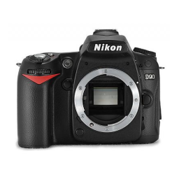 Nikon D90 Manuel utilisateur | Fixfr