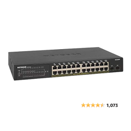 Netgear (GS324TP) Smart Switch Ethernet PoE web manageable professionnel 26 Ports RJ45 Métal Gigabit Manuel utilisateur | Fixfr