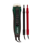 Extech Instruments ET60 Voltage/Continuity Tester Manuel utilisateur