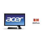 Acer S235HL Monitor Guide de d&eacute;marrage rapide