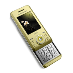 Sony Ericsson S500 Manuel utilisateur | Fixfr