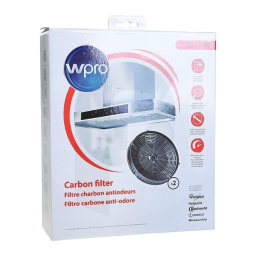 Wpro CHF57 Filtre hotte Product fiche | Fixfr