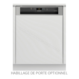 Indesit DBC 3C26 X Dishwasher Manuel utilisateur | Fixfr