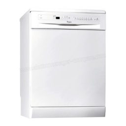 Whirlpool ADP 6648 PC Dishwasher Manuel utilisateur | Fixfr
