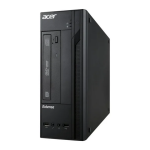 Acer Extensa X2610G Desktop Manuel utilisateur