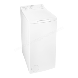 Hotpoint WMTL 722 H FR Washing machine Manuel utilisateur | Fixfr