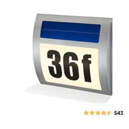 esotec 102035 Solar Hausnummern Wave Mode d'emploi | Fixfr