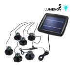Super Splash Lampe de bain &eacute;tanche solaire | AI Chat &amp; PDF