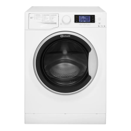 Bauknecht WA EUROPA Washing machine Manuel utilisateur | Fixfr