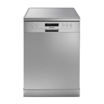 Brandt DFH13117X Free-standing dishwasher Manuel utilisateur