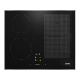 Miele KM 7464 FR Table induction Product fiche | Fixfr