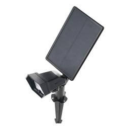 esotec 102048 Solar LED-Gartenspot Mode d'emploi | Fixfr